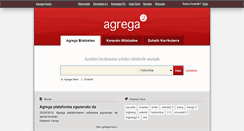 Desktop Screenshot of agrega.hezkuntza.net
