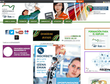Tablet Screenshot of mendizabala.hezkuntza.net