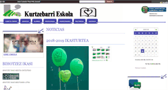Desktop Screenshot of kurtzebarrilhi.hezkuntza.net