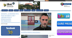 Desktop Screenshot of ibaiikastola.hezkuntza.net