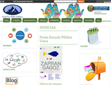 Tablet Screenshot of elgeta.hezkuntza.net